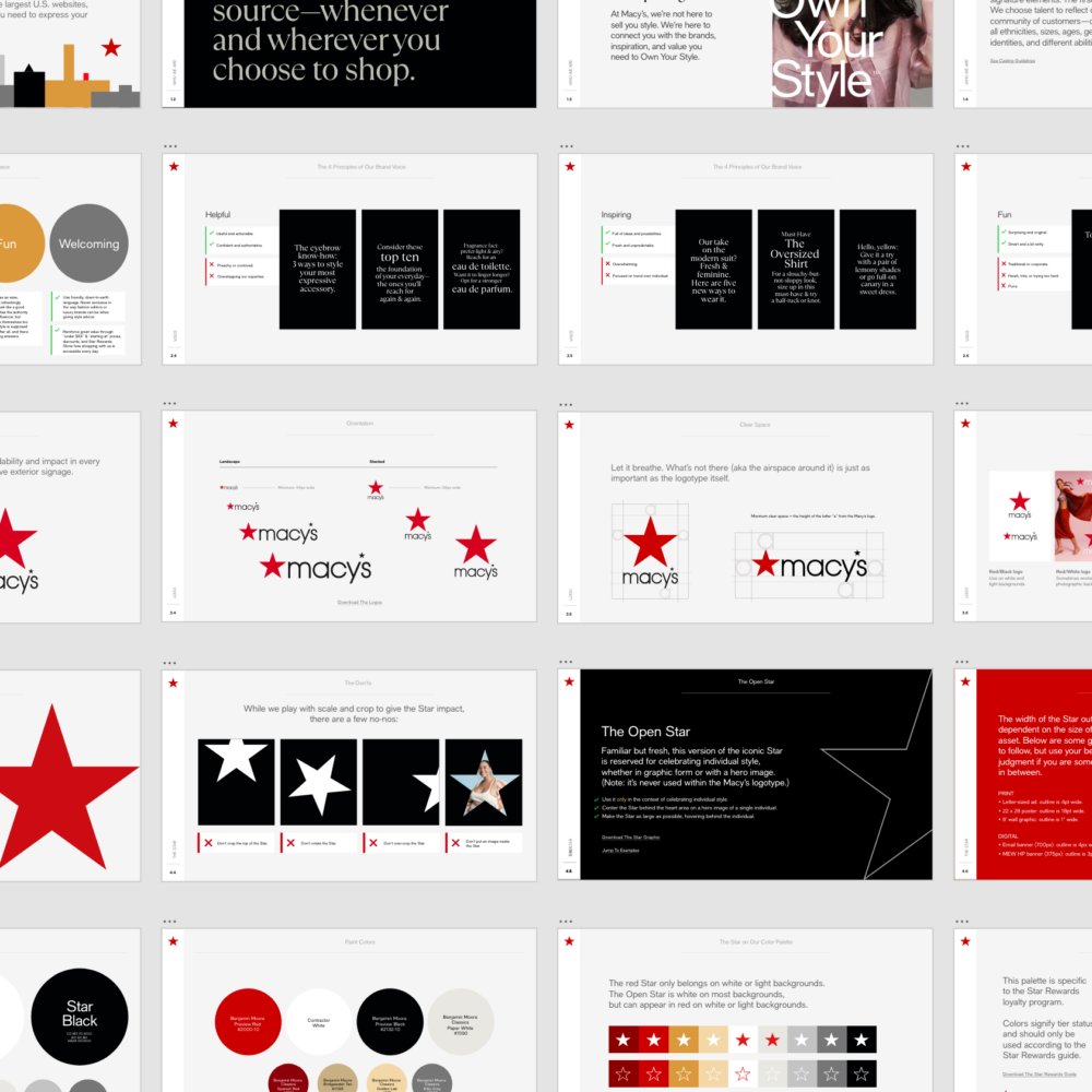 Macy’s Brand Identity Guide