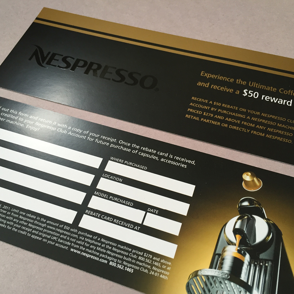 Nespresso Brochures